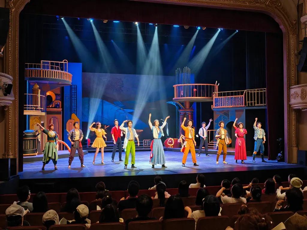 ROKOK88 theatre performance showcasing vibrant costumes and engaged audience